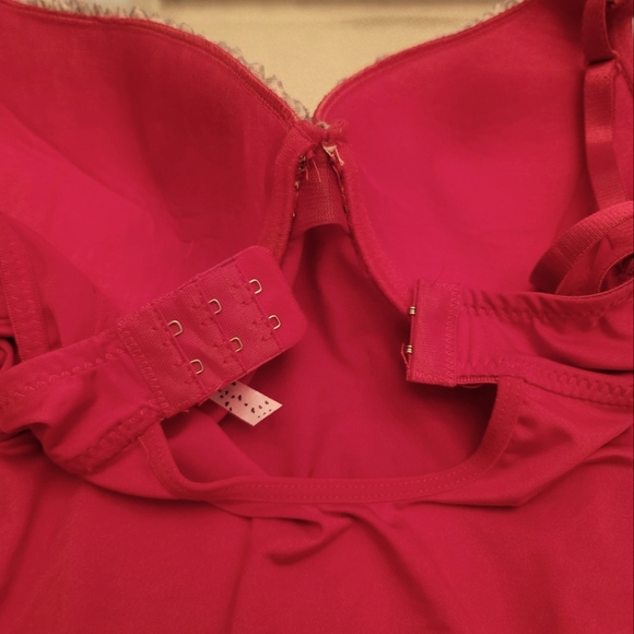 Red and Leopard Lingerie Set NWOT Size 34C - Picture 4 of 4
